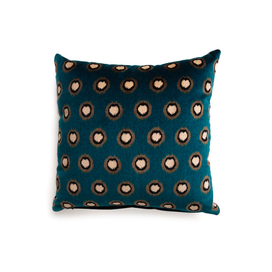 Cuscino Artigianale | Pois Blue – Limited Edition
