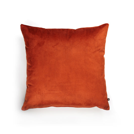 Cuscino Artigianale | Velluto Orange Elegance