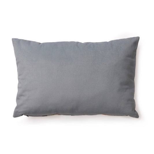 Cuscino Artigianale Rettangolare | Blue Lines – Ethnic Edition