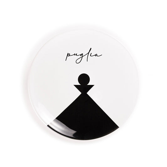 Piatto decorativo in ceramica | Puglia – Italy Edition