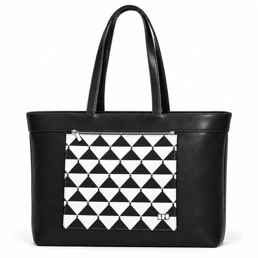 Borsa Biggy | Black – Apulia Edition Black – frontale