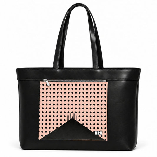 Borsa Biggy | Black – Milan Edition Pink – frontale
