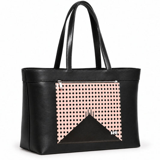Borsa Biggy | Black – Milan Edition Pink – laterale