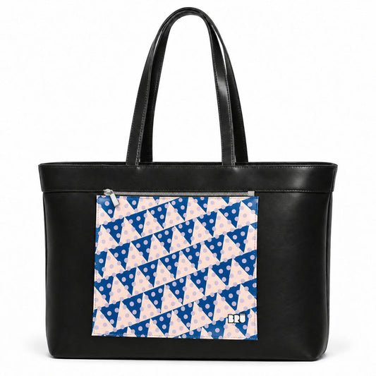 Borsa Biggy | Black – Naples Edition Pink – frontale