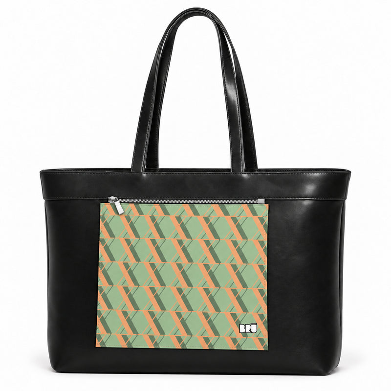 Borsa Biggy | Black – Rome Edition Green – frontale