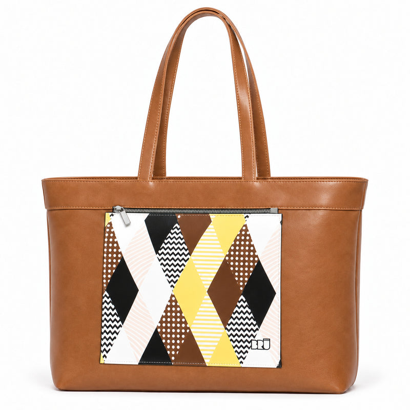Borsa Biggy | Brown – Venice Edition Brown – frontale