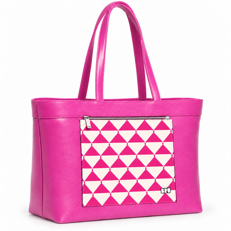Borsa Biggy | Fuchsia – Apulia Edition Fuchsia – laterale