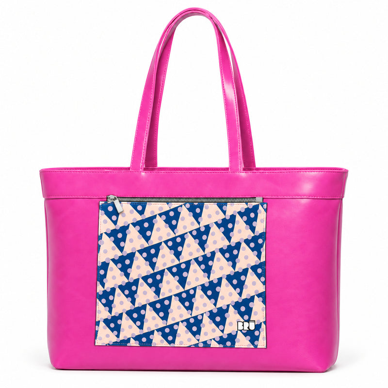 Borsa Biggy | Fuchsia – Naples Edition Pink – frontale