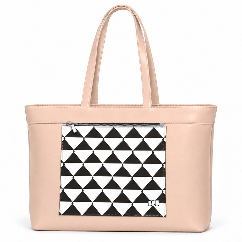 Borsa Biggy | Pink – Apulia Edition Black – frontale