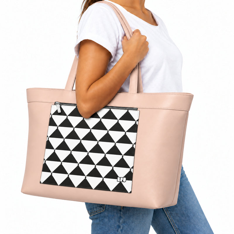 Borsa Biggy | Pink – Apulia Edition Black – indossata