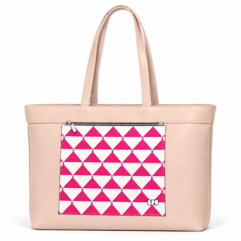Borsa Biggy | Pink – Apulia Edition Fuchsia – frontale