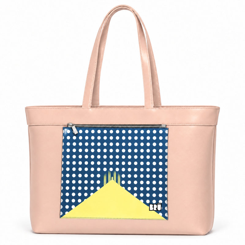 Borsa Biggy | Pink – Milan Edition Blue – frontale