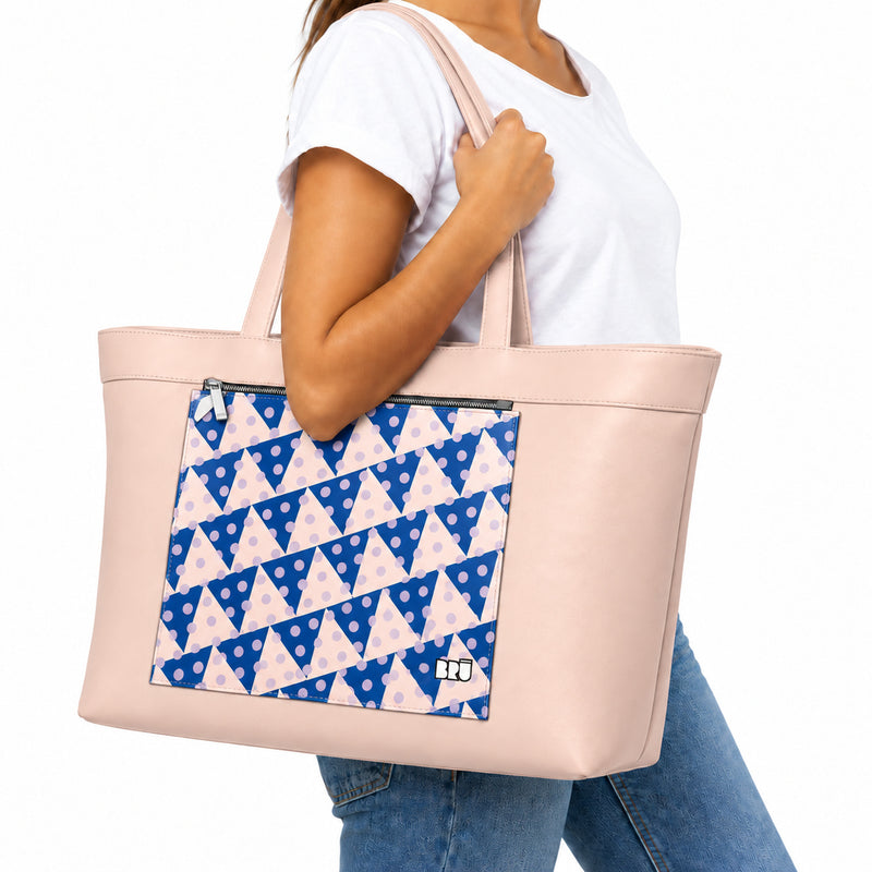 Borsa Biggy | Pink – Naples Edition Pink – indossata