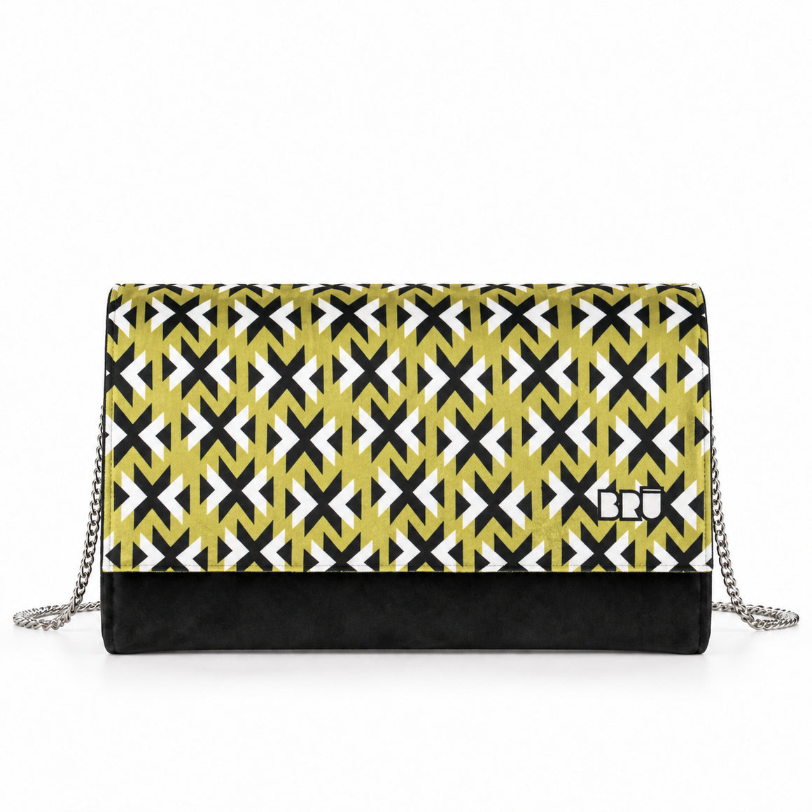 Borsa Muà | Black – Gold Stick – frontale