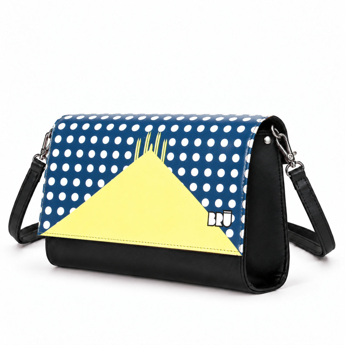 Borsa Muà | Black – Milan Edition Blue – laterale