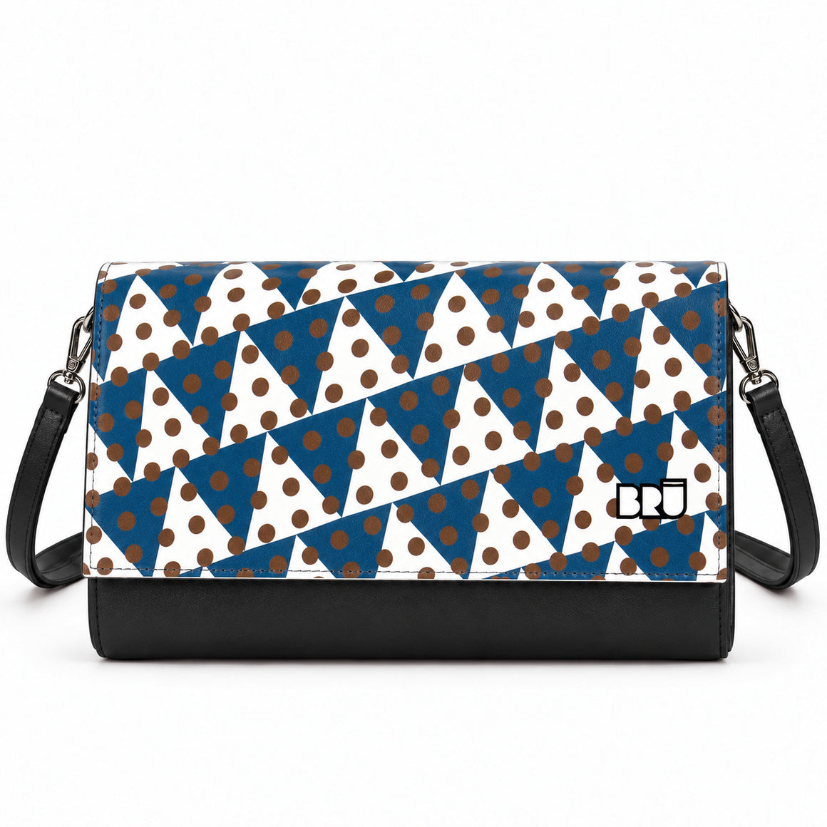 Borsa Muà | Black – Naples Edition Blue – frontale