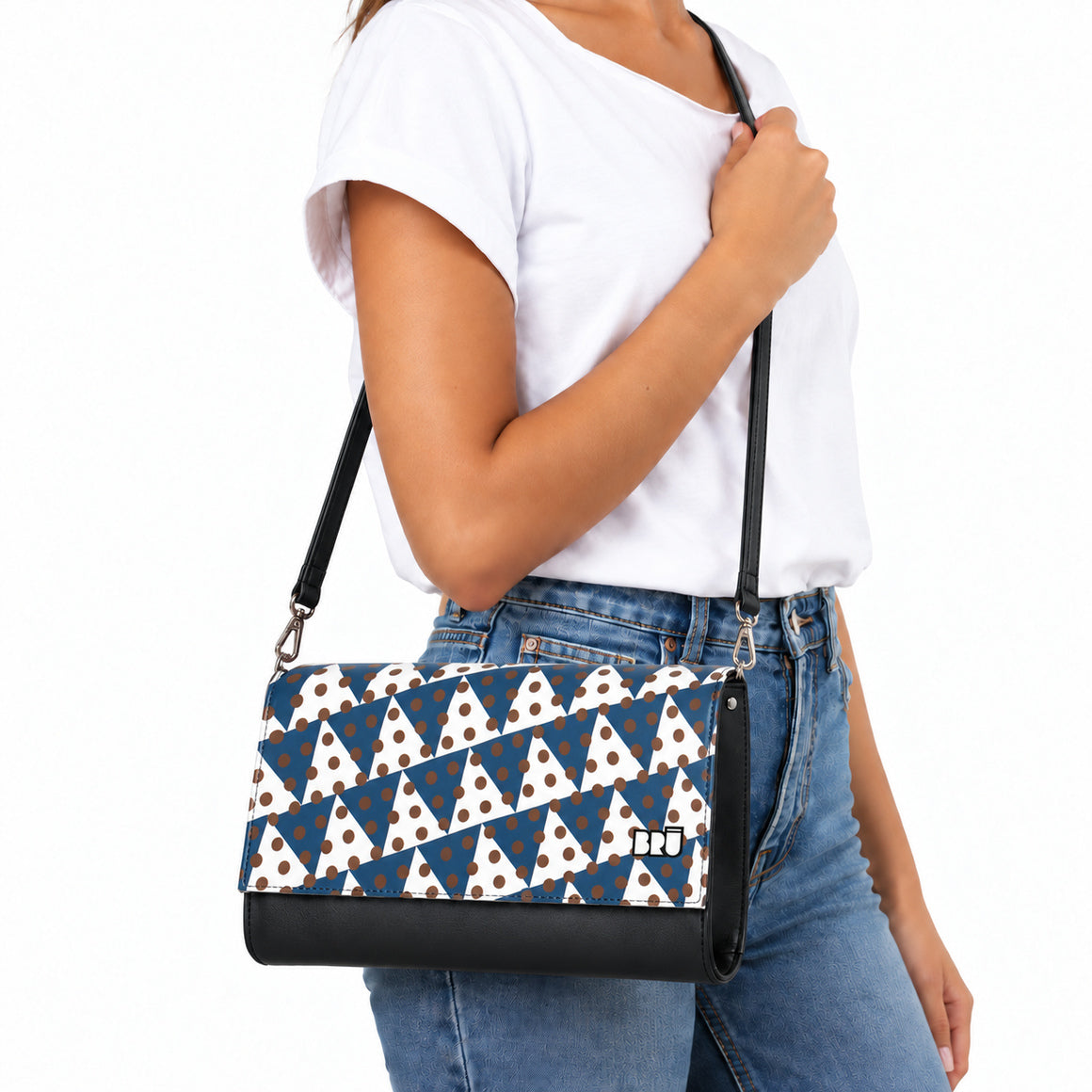 Borsa Muà | Black – Naples Edition Blue – indossata