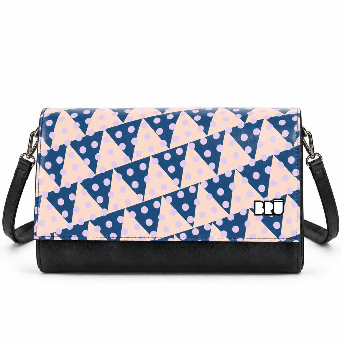 Borsa Muà | Black – Naples Edition Pink – frontale