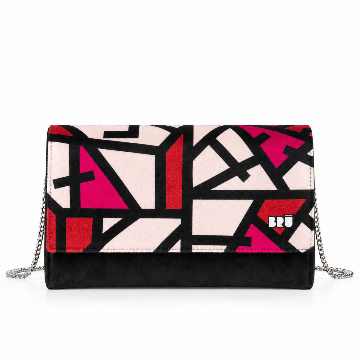 Borsa Muà | Black – Red Lines – frontale