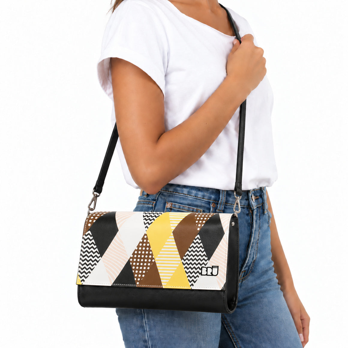 Borsa Muà | Black – Venice Edition Brown – indossata