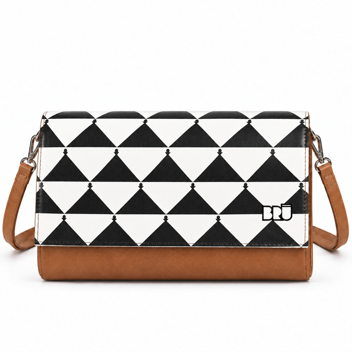 Borsa Muà | Brown – Apulia Edition Black – frontale