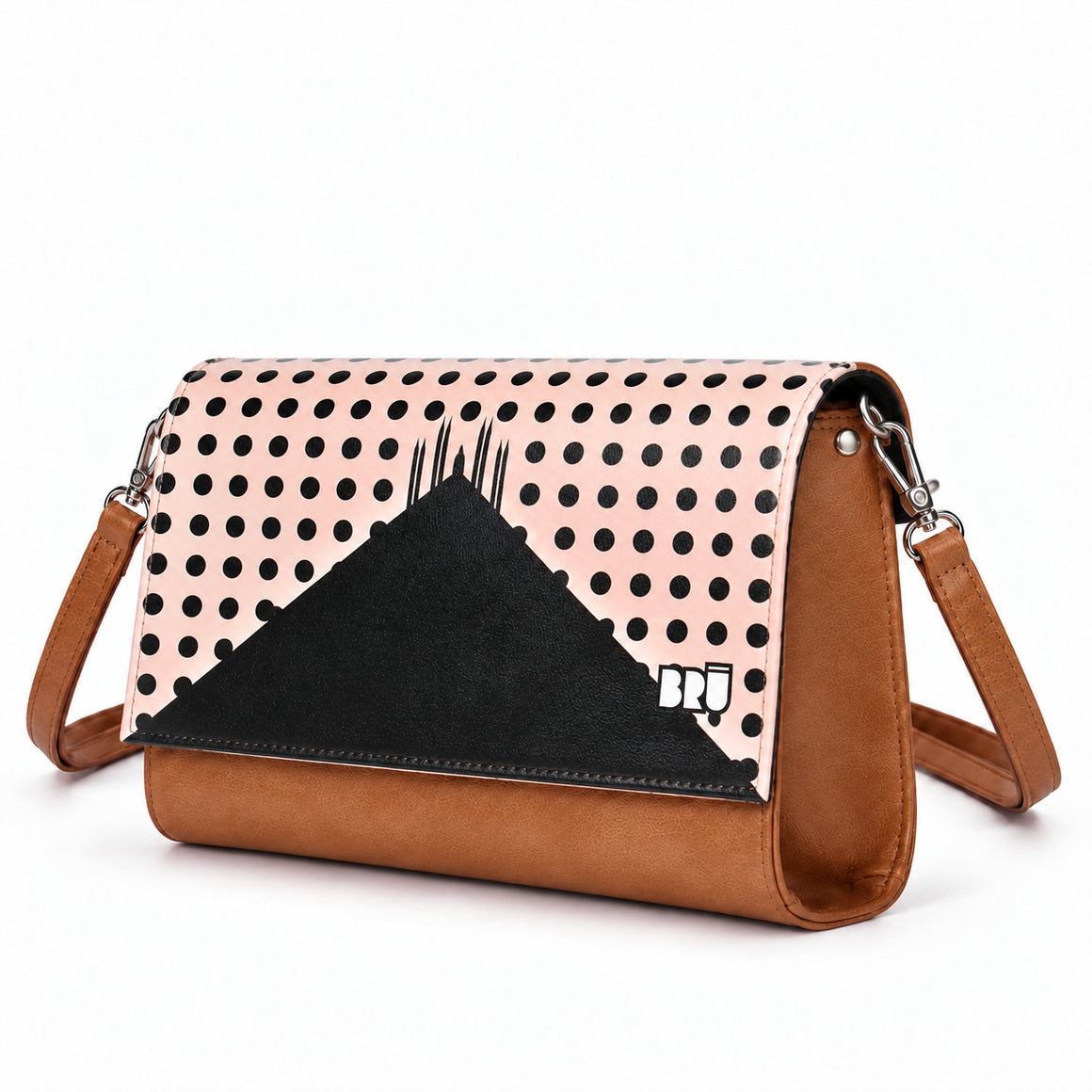 Borsa Muà | Brown – Milan Edition Pink – laterale