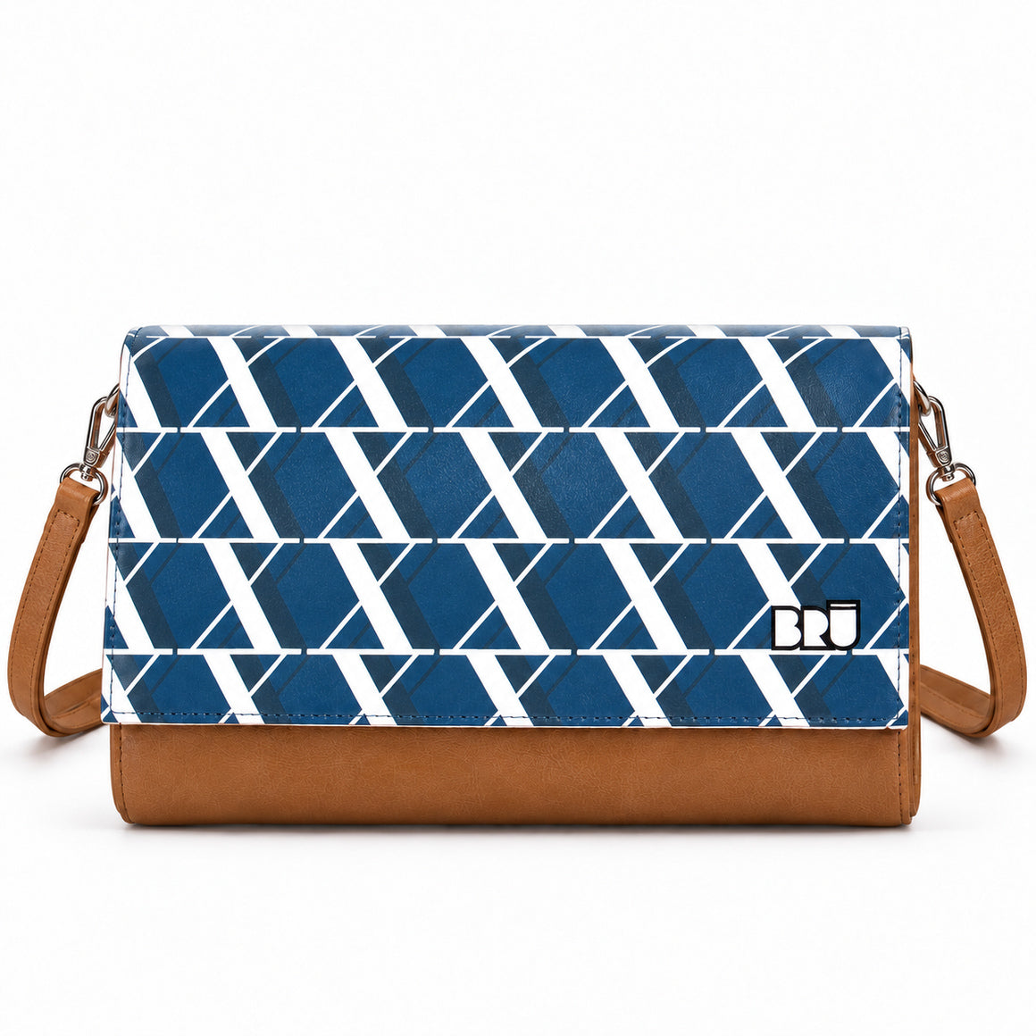 Borsa Muà | Brown – Rome Edition Blue – frontale