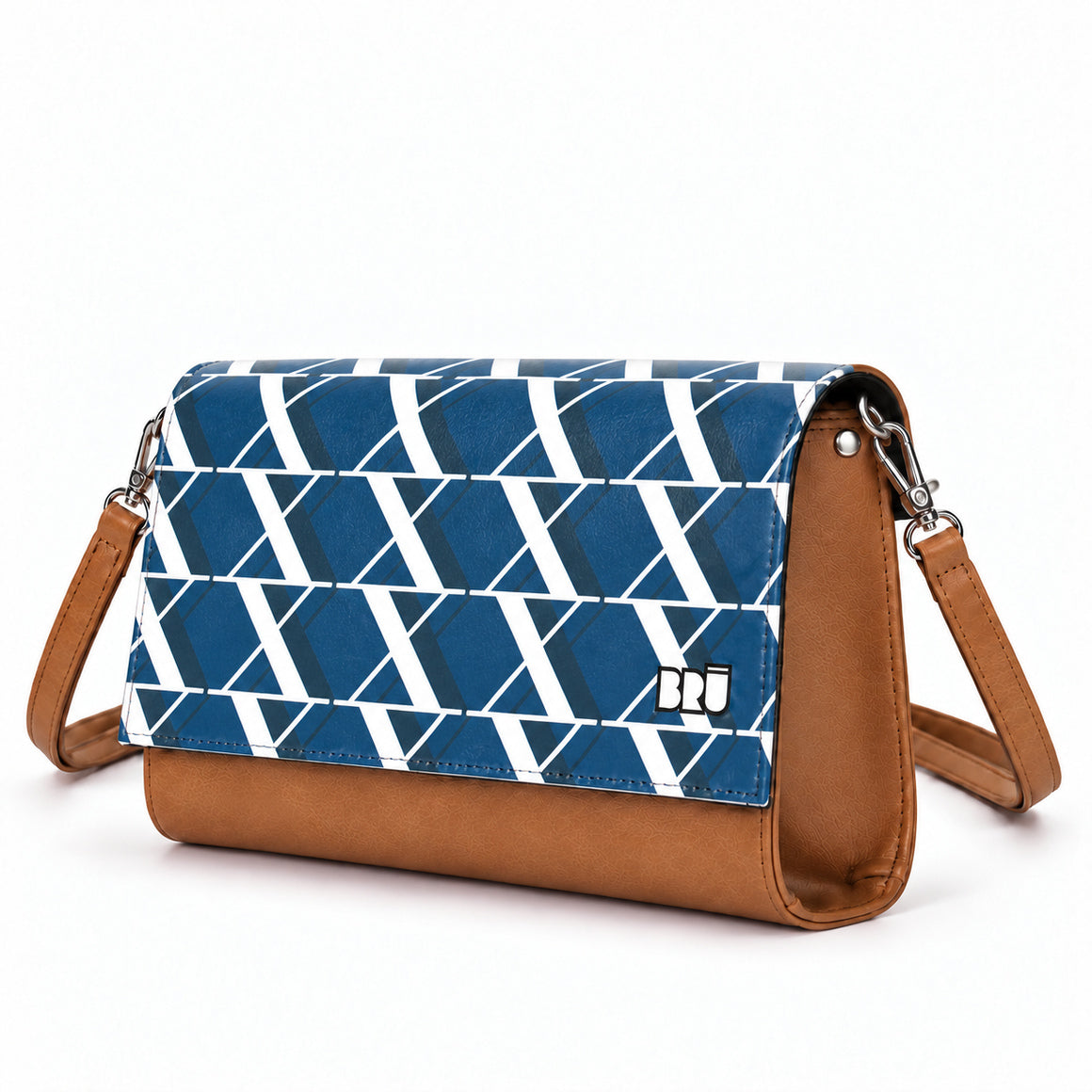 Borsa Muà | Brown – Rome Edition Blue – laterale