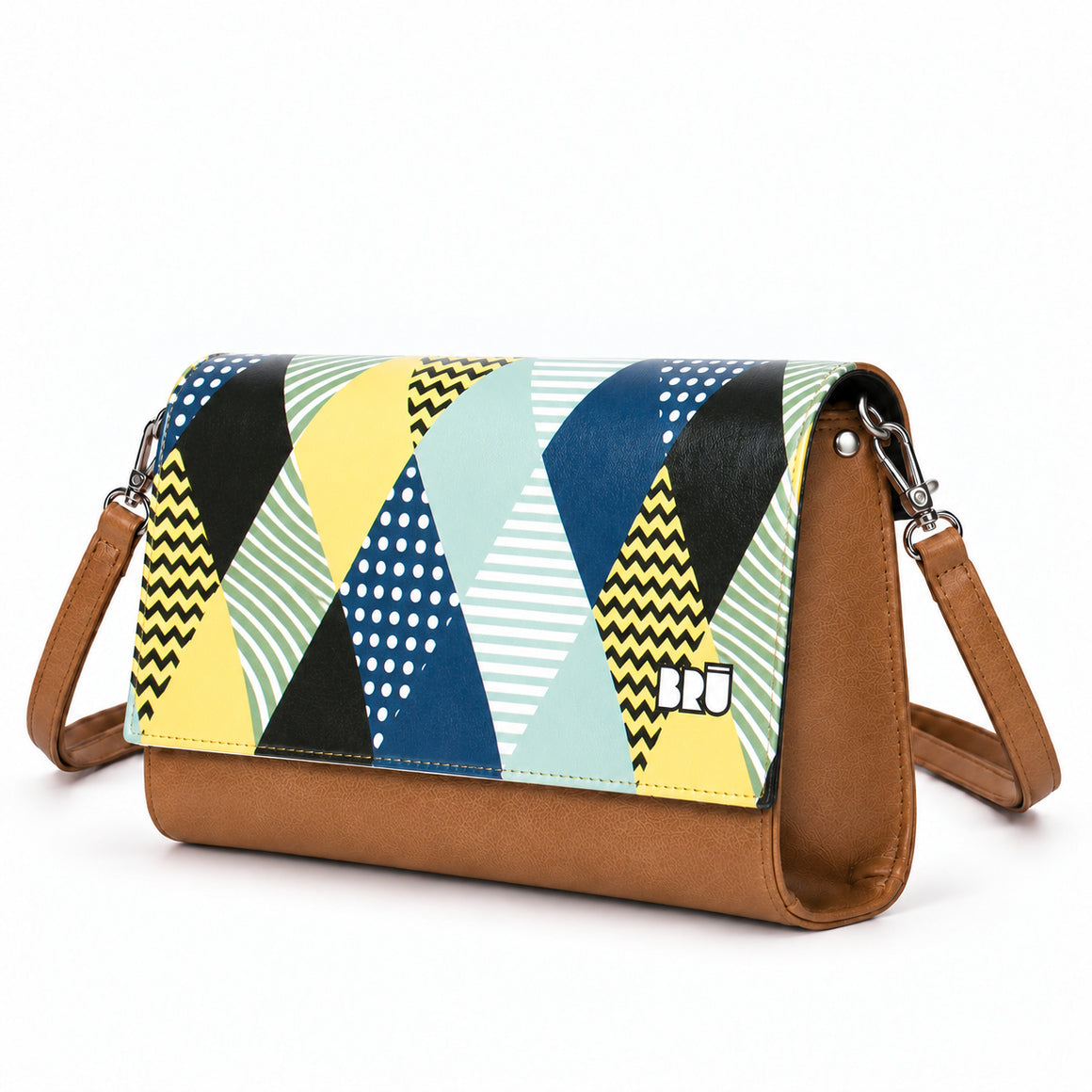Borsa Muà | Brown – Venice Edition Blue – laterale