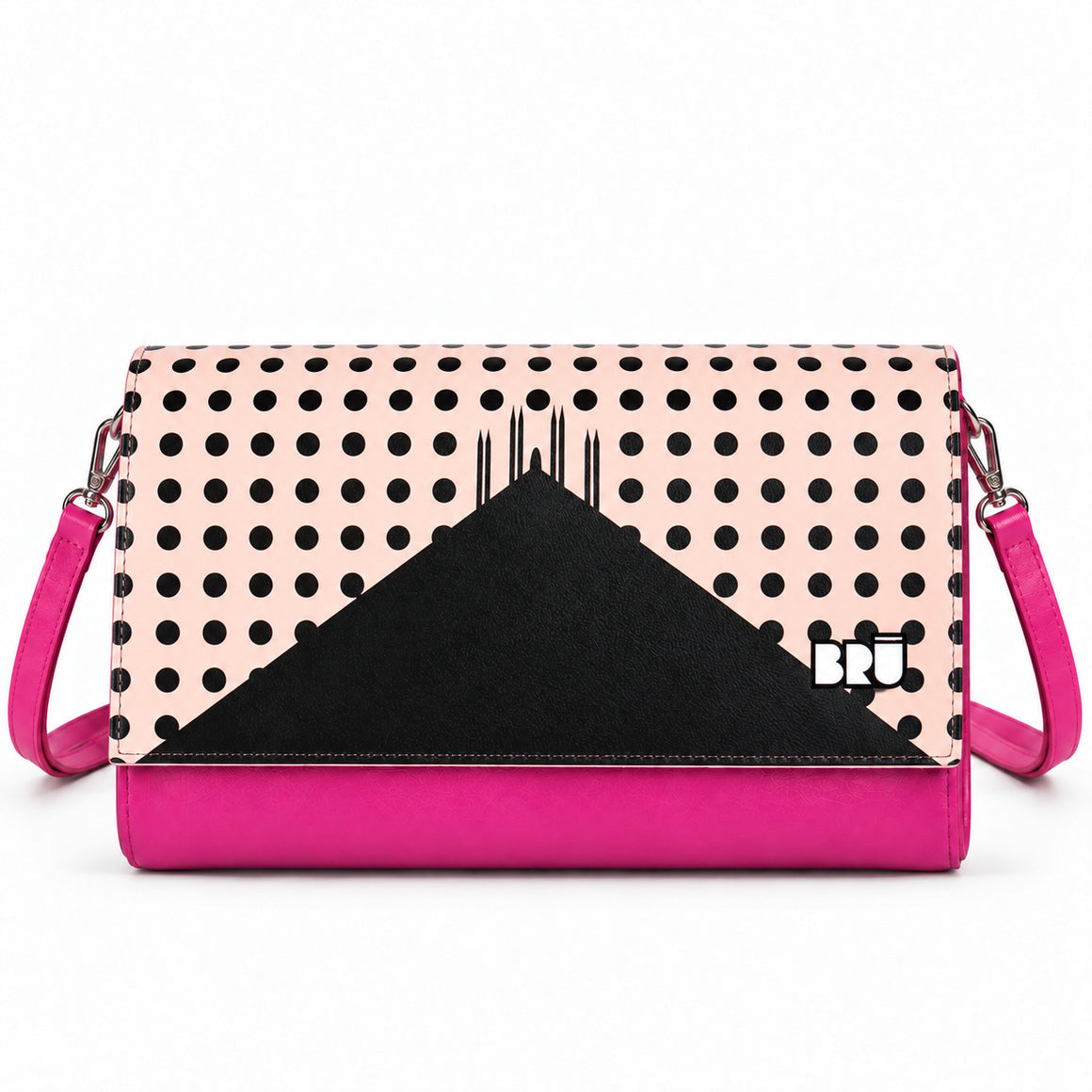 Borsa Muà | Fuchsia – Milan Edition Pink – frontale