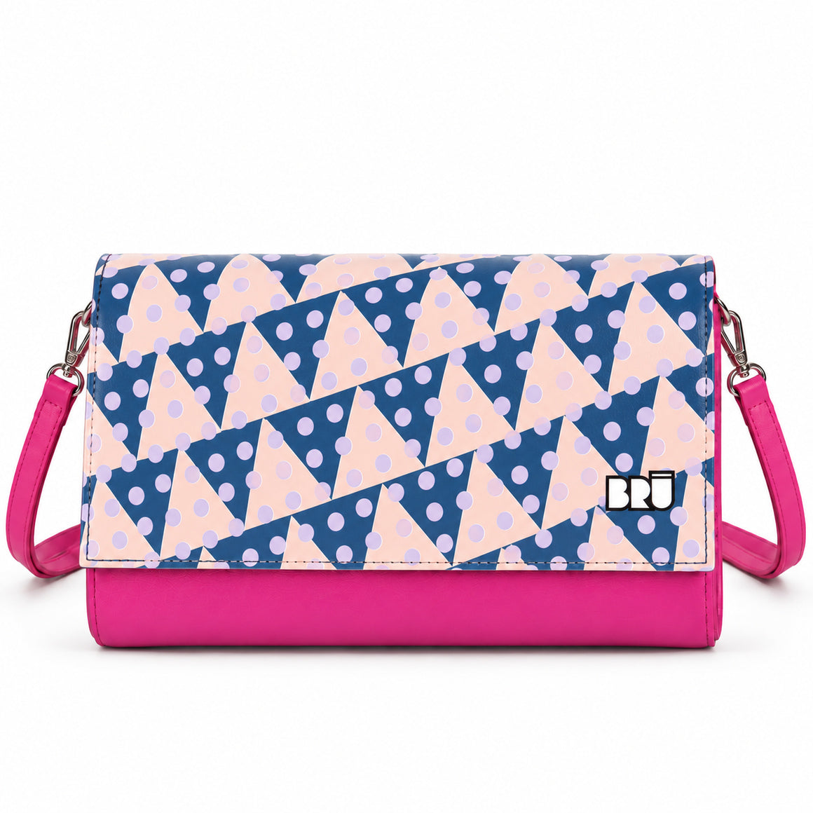 Borsa Muà | Fuchsia – Naples Edition Pink – frontale