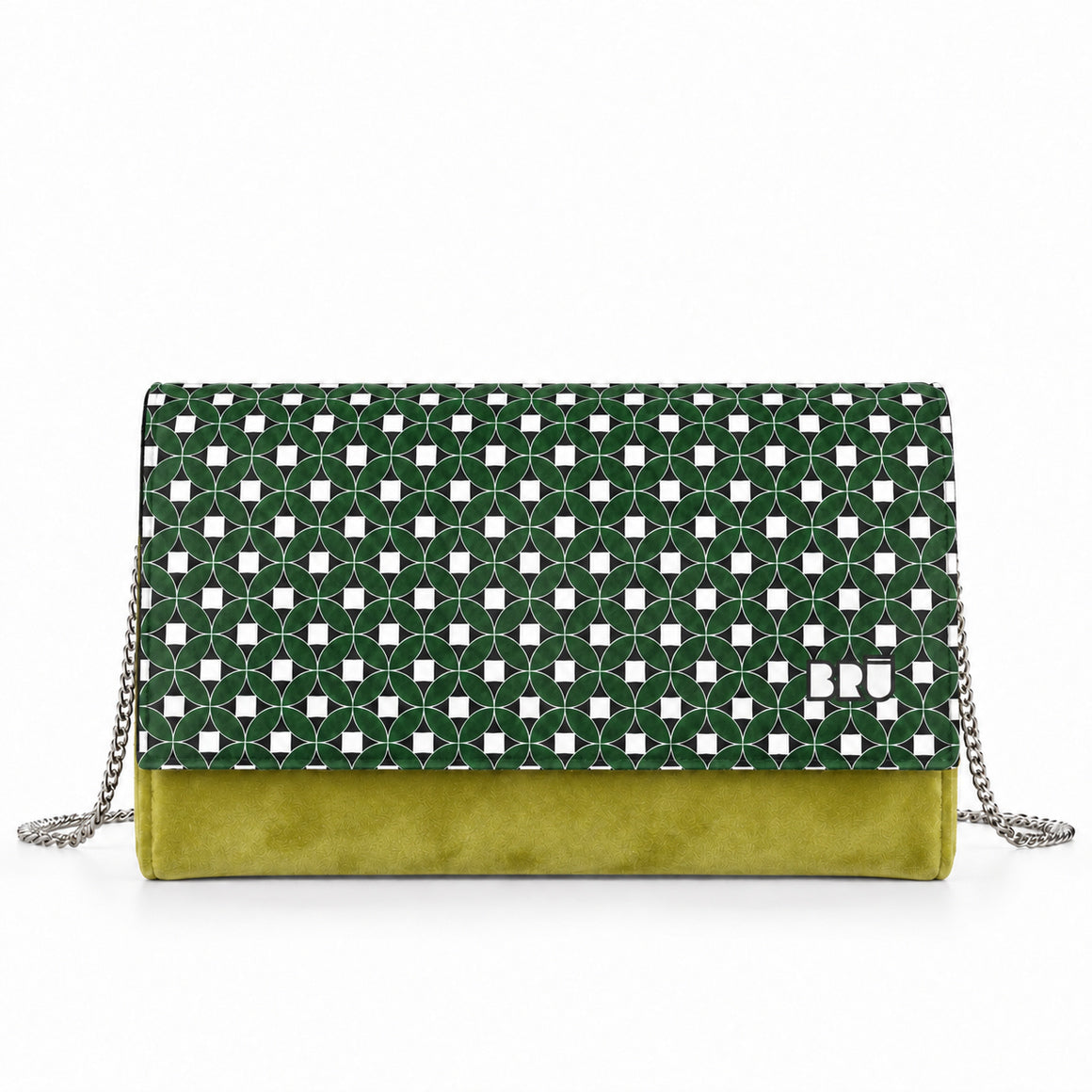 Borsa Muà | Green Lime – Green Floor – frontale