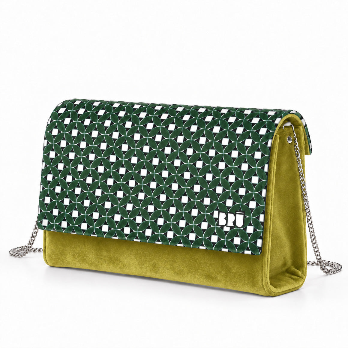 Borsa Muà | Green Lime – Green Floor – laterale