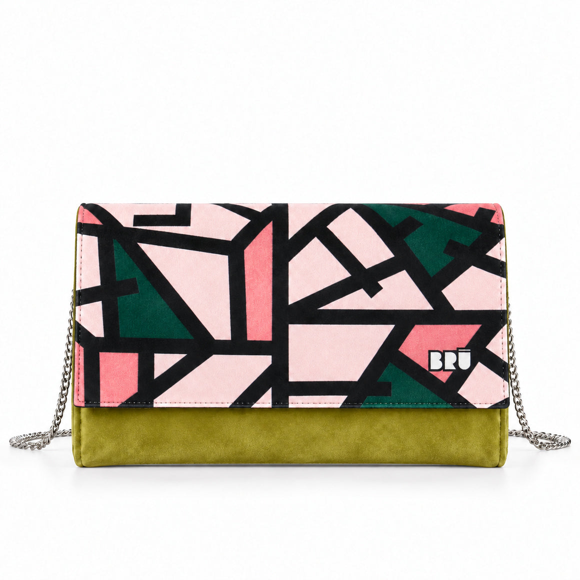 Borsa Muà | Green Lime – Green Lines – frontale