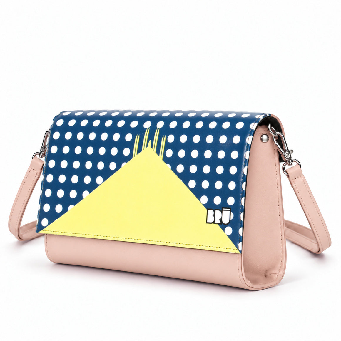 Borsa Muà | Pink – Milan Edition Blue – laterale