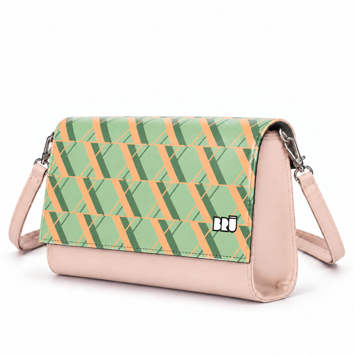 Borsa Muà | Pink – Rome Edition Green – laterale