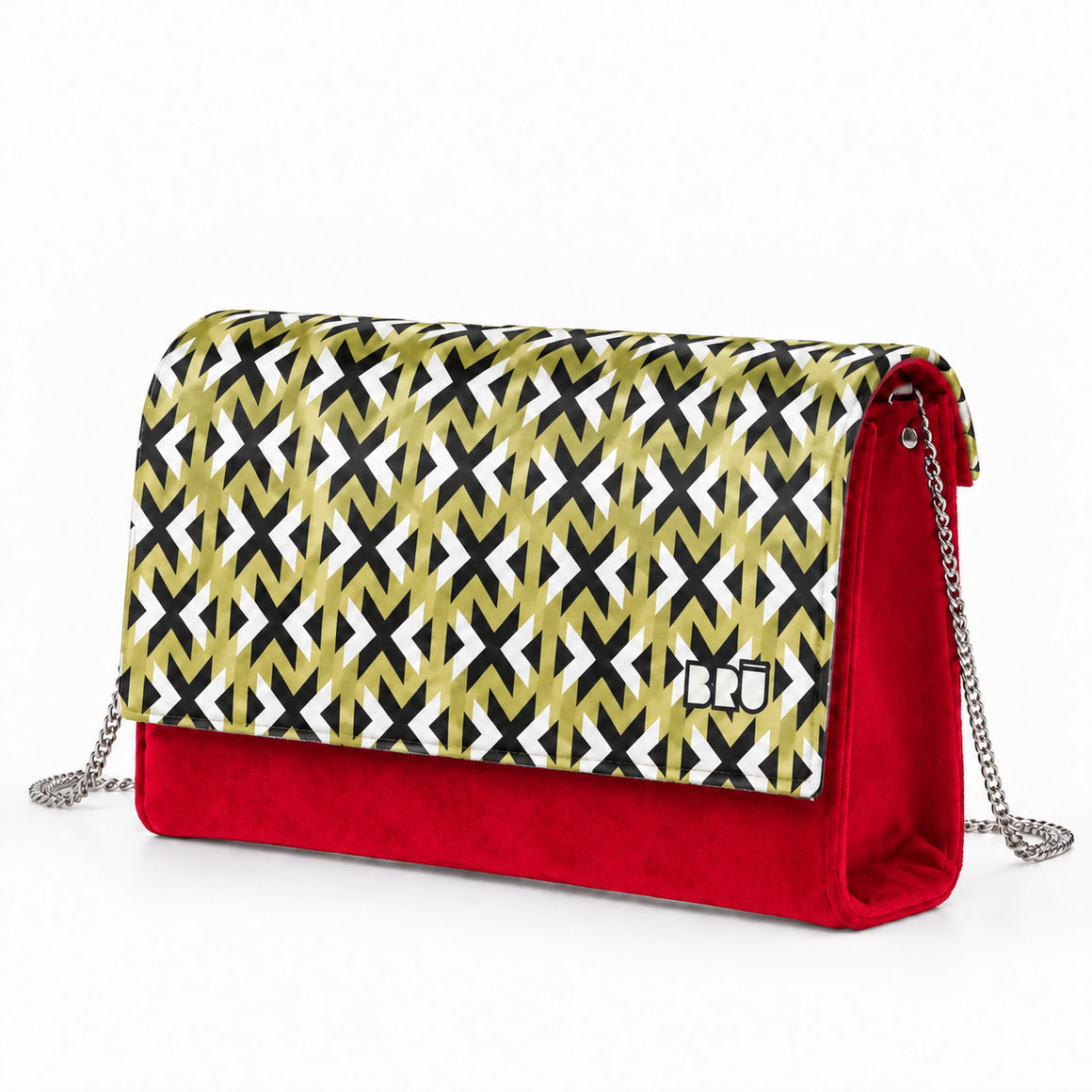 Borsa Muà | Red – Gold Stick – laterale