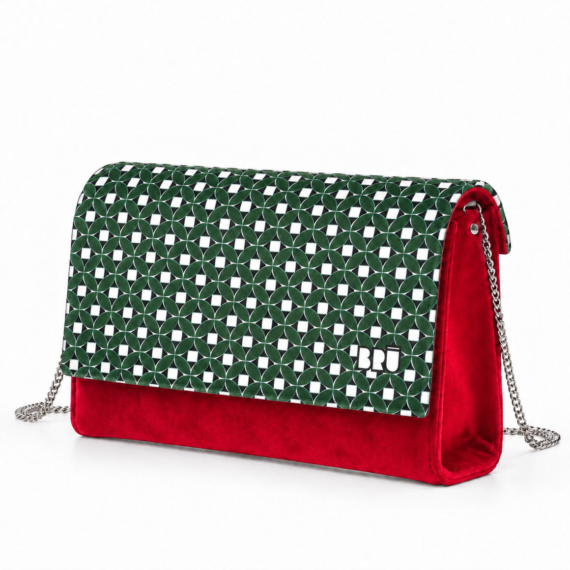 Borsa Muà | Red – Green Floor – laterale