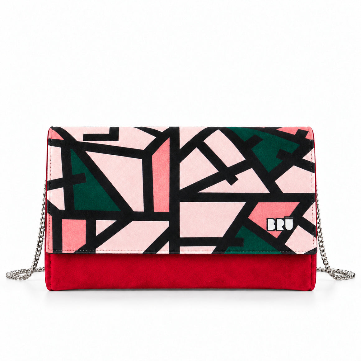 Borsa Muà | Red – Green Lines – frontale