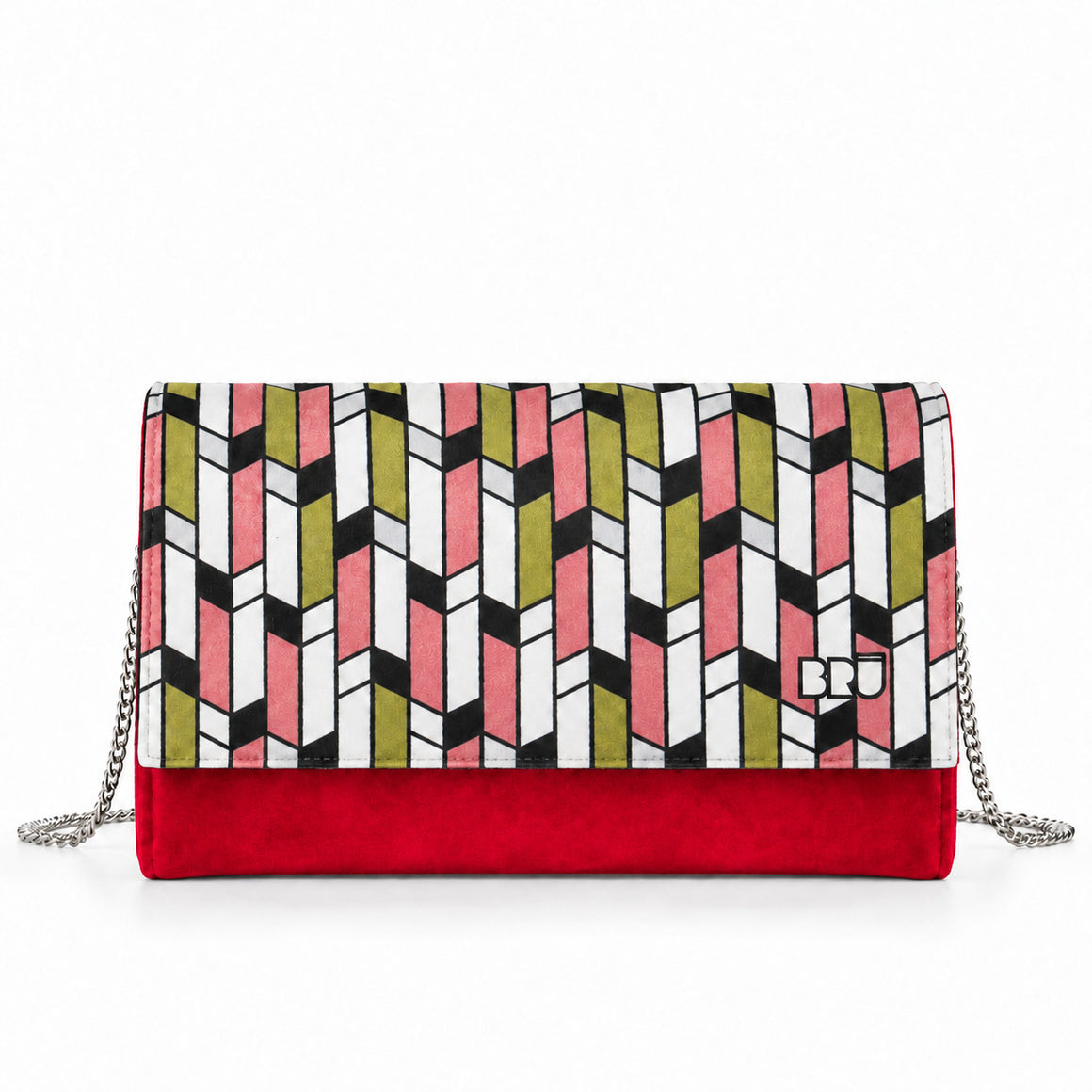 Borsa Muà | Red – Pink Arrows – frontale