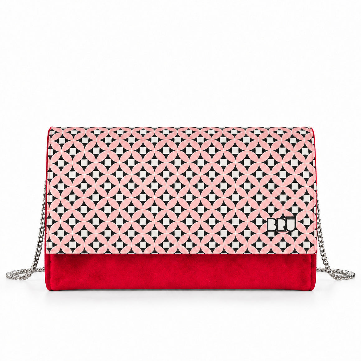 Borsa Muà | Red – Pink Floor – frontale