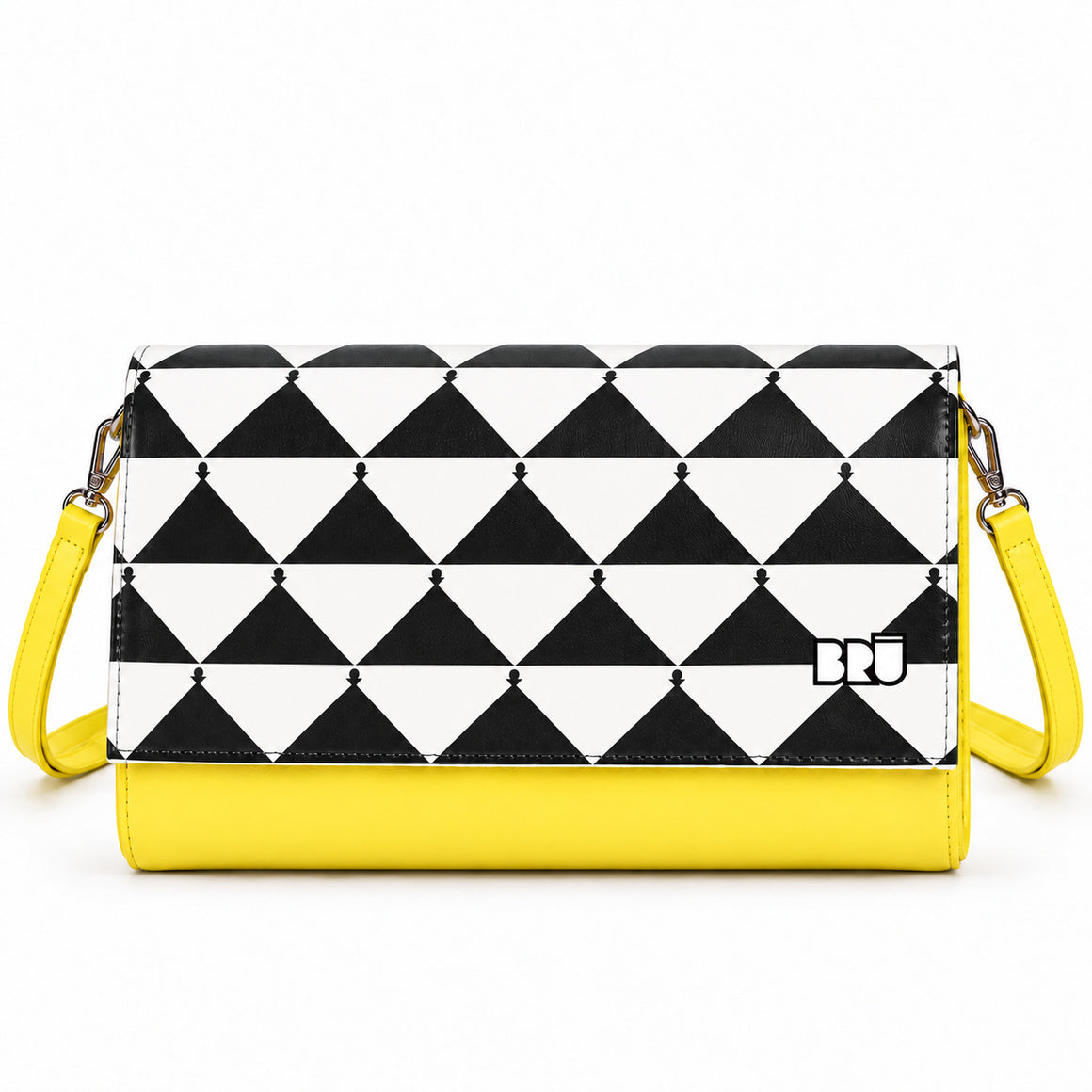 Borsa Muà | Yellow – Apulia Edition Black – frontale