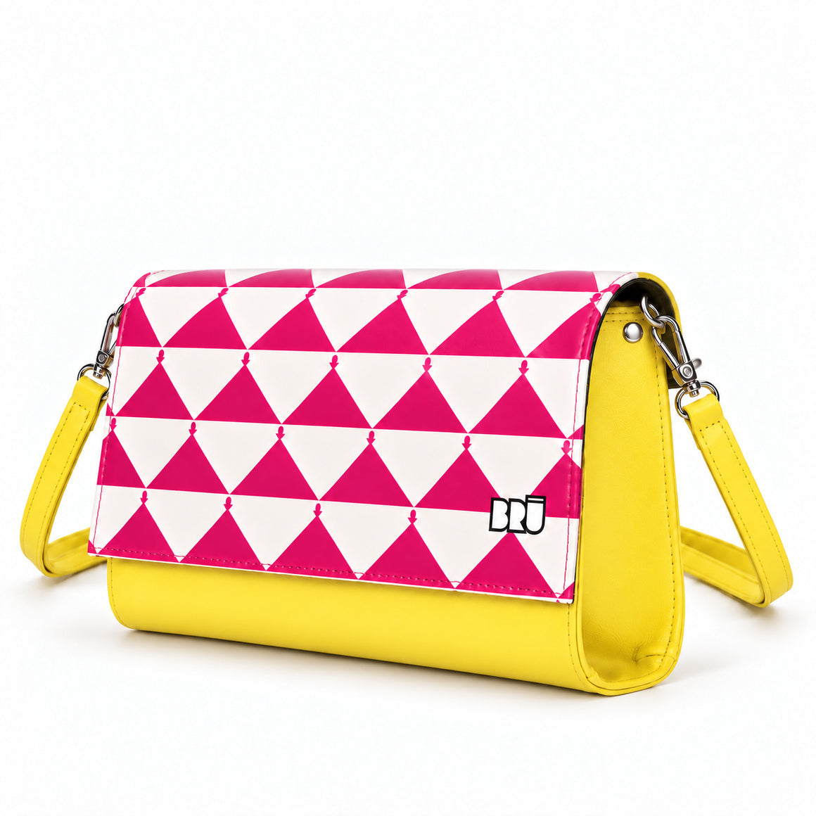 Borsa Muà | Yellow – Apulia Edition Fuchsia – laterale