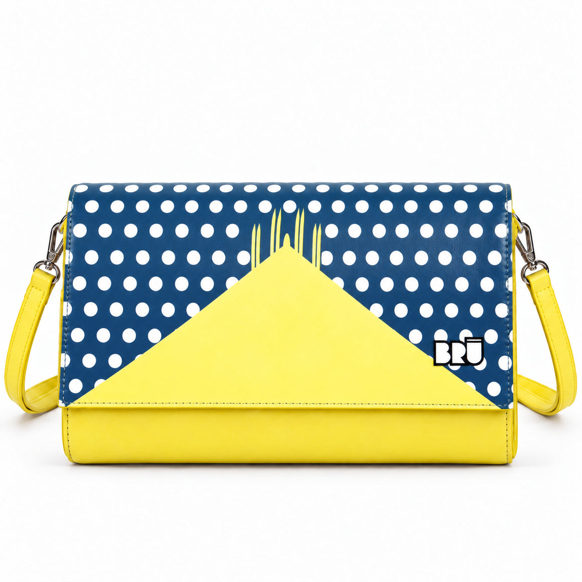 Borsa Muà | Yellow – Milan Edition Blue – frontale