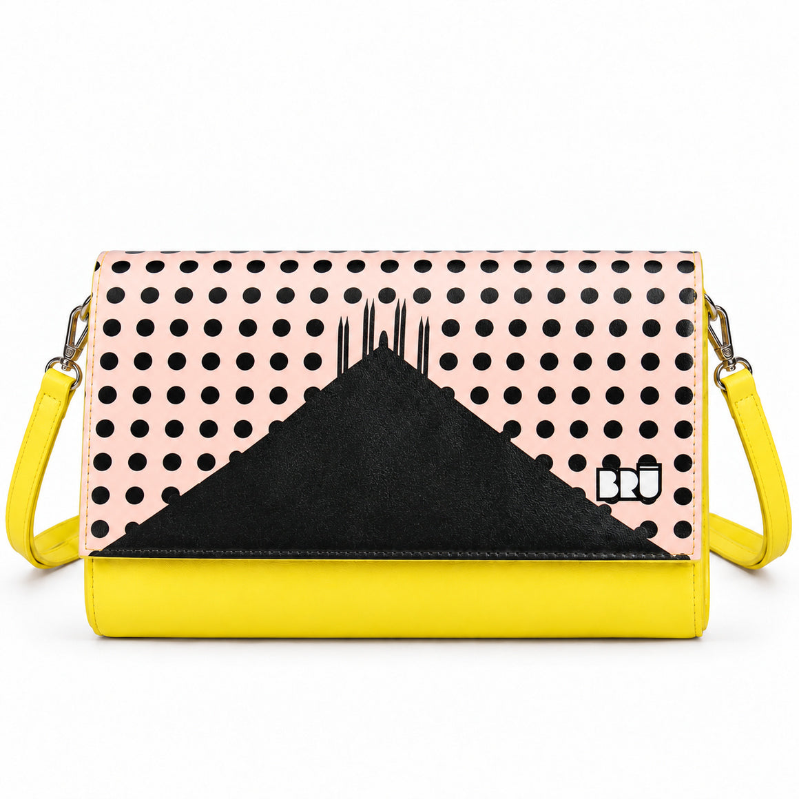 Borsa Muà | Yellow – Milan Edition Pink – frontale