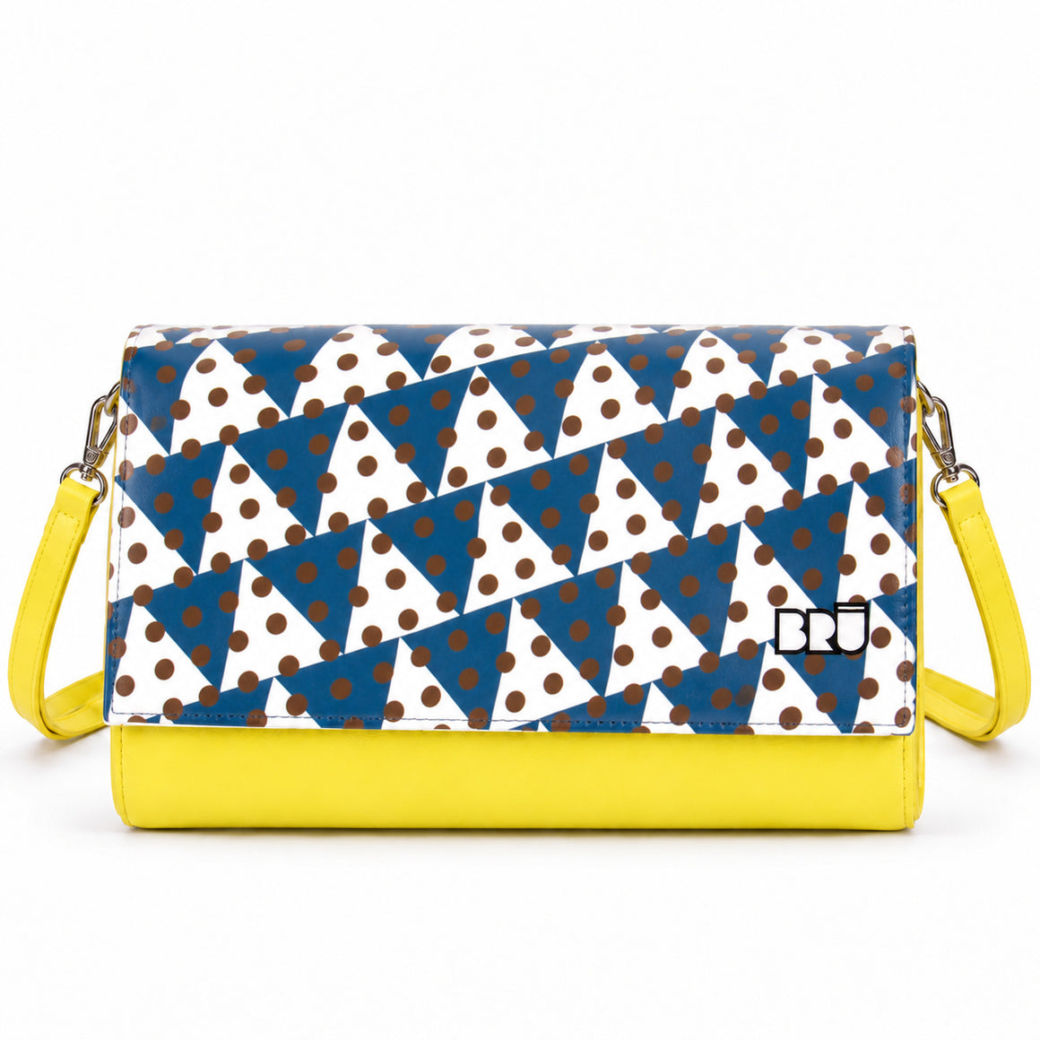 Borsa Muà | Yellow – Naples Edition Blue – frontale