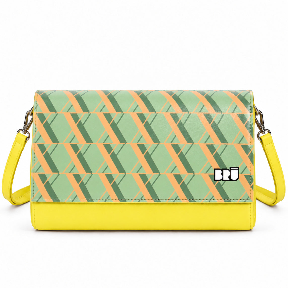 Borsa Muà | Yellow – Rome Edition Green – frontale