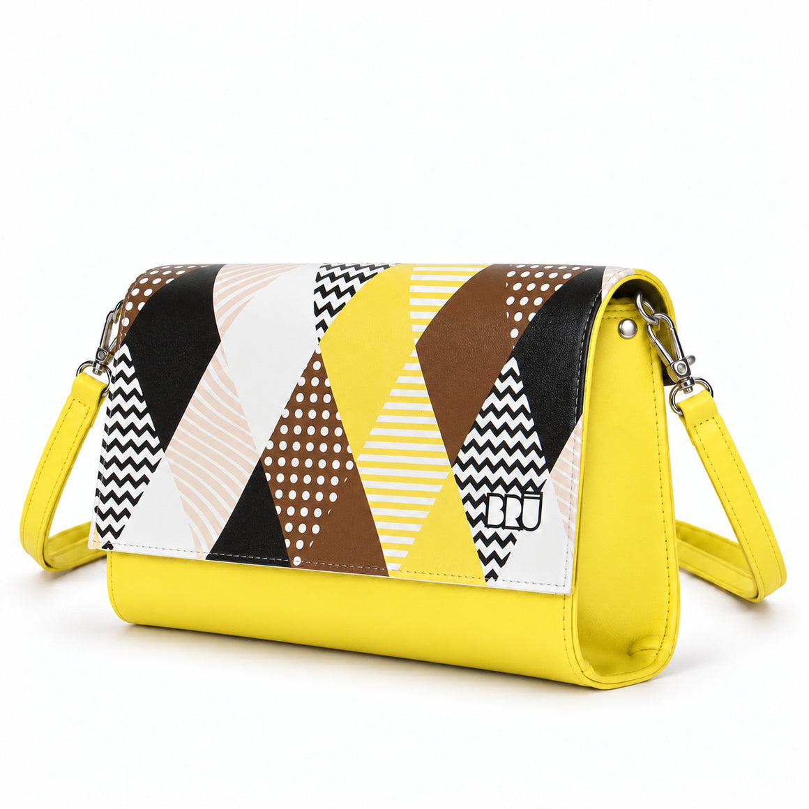 Borsa Muà | Yellow – Venice Edition Brown – laterale