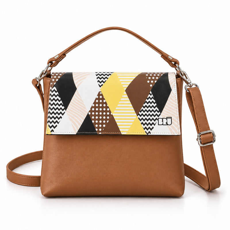 Borsa Zazzy | Brown – Venice Edition Brown – frontale