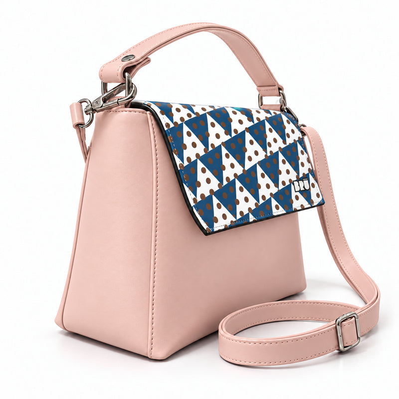 Borsa Zazzy | Pink – Naples Edition Blue – laterale